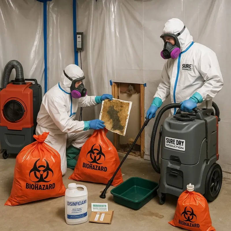 Contaminated Water Handling Protocols process in Fairborn, OH