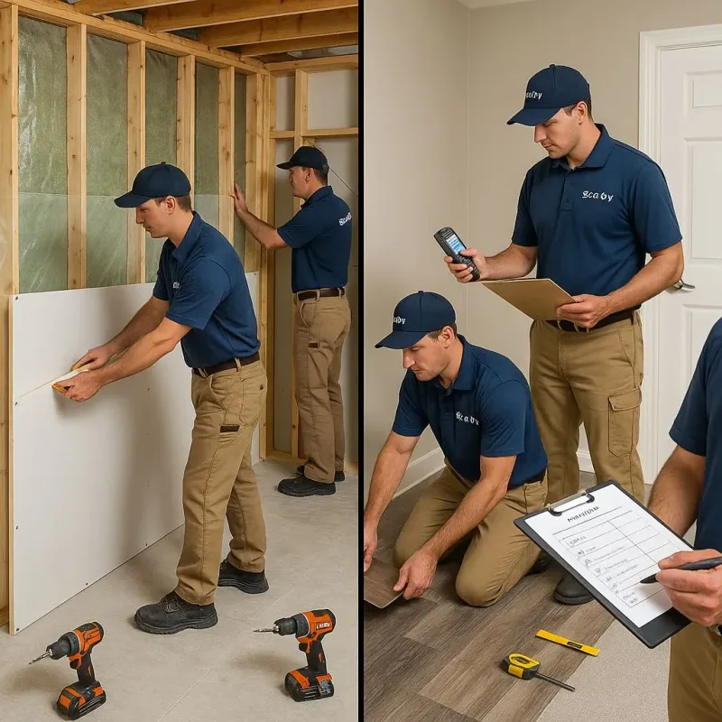 Repairs and Reconstruction process in Fairborn, OH