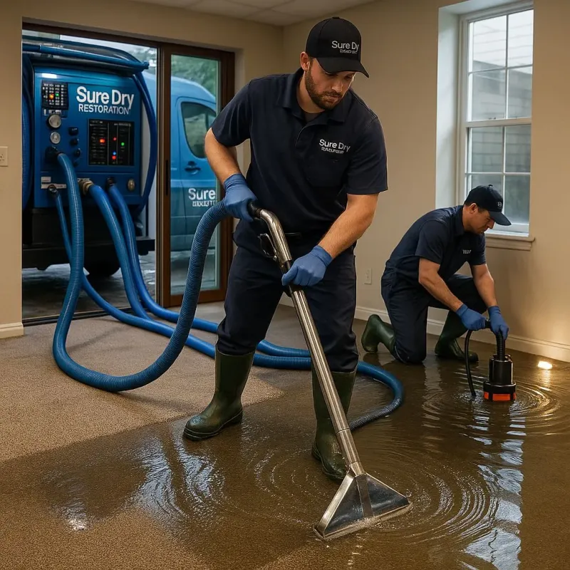 Water Extraction and Removal process in Fairborn, OH